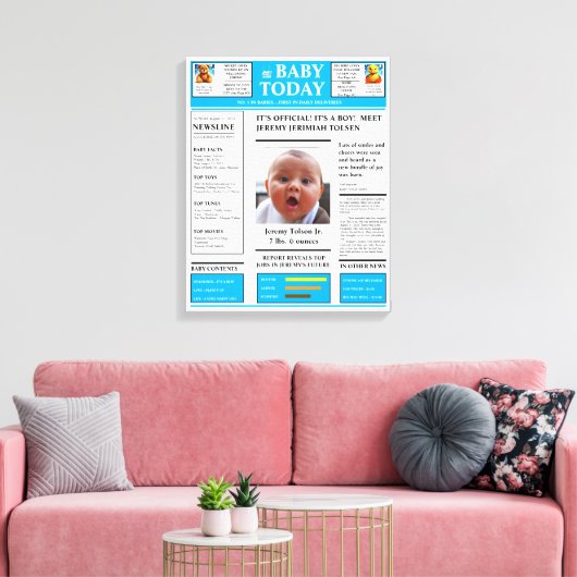 Stretched Canvas Print Leinwanddruck (Insitu (Wohnzimmer))