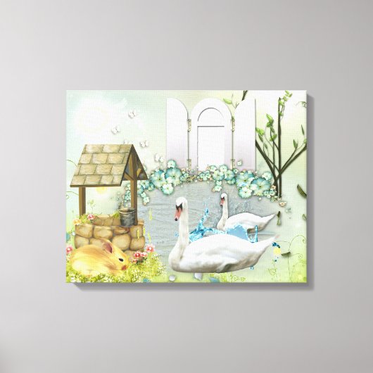 Stretched Canvas Print Leinwanddruck (Vorderseite)