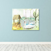 Stretched Canvas Print Leinwanddruck (Insitu (Holzboden))