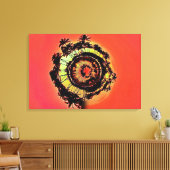 Stretched Canvas Print Leinwanddruck (Insitu (Wohnzimmer))