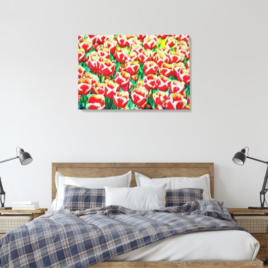 Stretched Canvas Print Leinwanddruck (Insitu (Schlafzimmer))