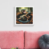 Stretched Canvas Print Leinwanddruck (Insitu (Wohnzimmer))