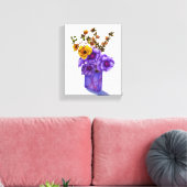 Stretched Canvas Print Leinwanddruck (Insitu (Wohnzimmer))