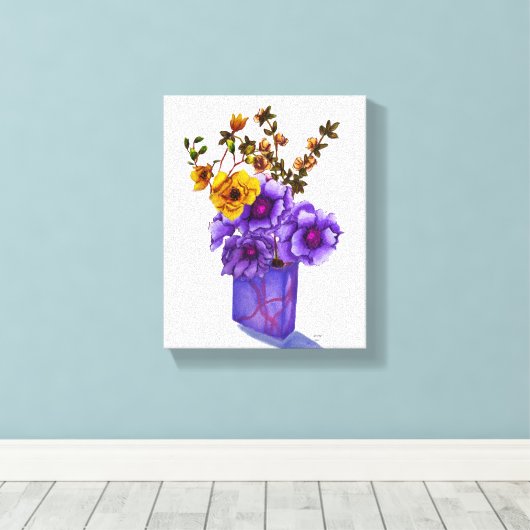 Stretched Canvas Print Leinwanddruck (Insitu (Holzboden))