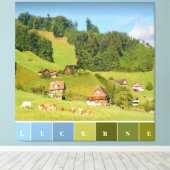 Stretched Canvas Print Leinwanddruck (Insitu (Holzboden))