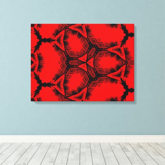 Stretched Canvas Print Leinwanddruck (Insitu (Holzboden))