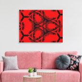 Stretched Canvas Print Leinwanddruck (Insitu (Wohnzimmer))