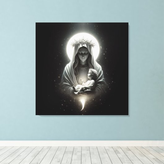 Stretched Canvas Print Leinwanddruck (Insitu (Holzboden))