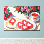 Stretched Canvas Print Leinwanddruck (Insitu (Holzboden))