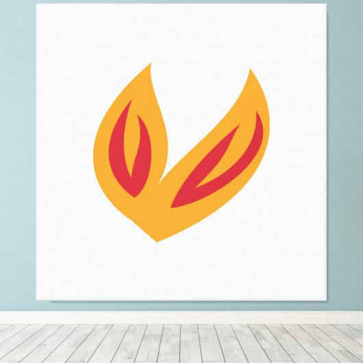 Stretched Canvas Print Leinwanddruck (Insitu (Holzboden))