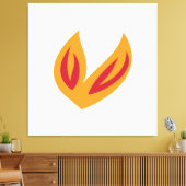 Stretched Canvas Print Leinwanddruck (Insitu (Wohnzimmer))