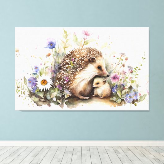 Stretched Canvas Print Leinwanddruck (Insitu (Holzboden))