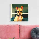 Stretched Canvas Print Leinwanddruck (Insitu (Wohnzimmer))
