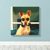 Stretched Canvas Print Leinwanddruck (Insitu (Holzboden))