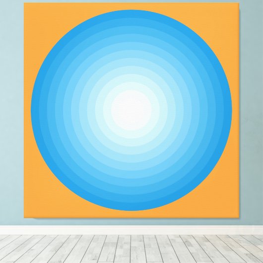 Stretched Canvas Print Leinwanddruck (Insitu (Holzboden))