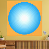 Stretched Canvas Print Leinwanddruck (Insitu (Wohnzimmer))