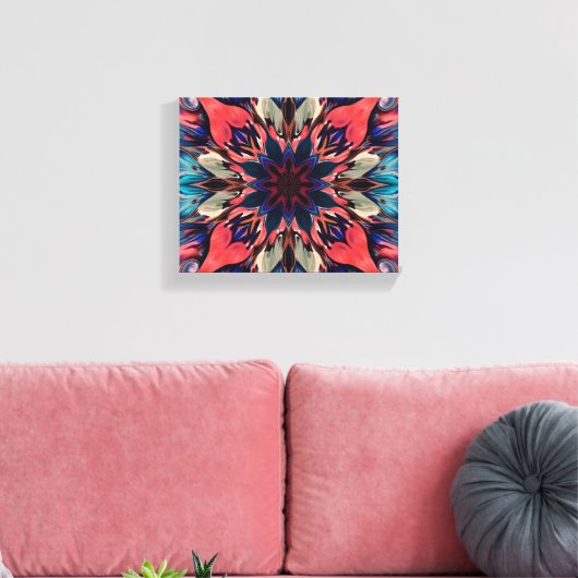 Stretched Canvas Print Leinwanddruck (Insitu (Wohnzimmer))