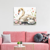 Stretched Canvas Print Leinwanddruck (Insitu (Wohnzimmer))