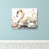 Stretched Canvas Print Leinwanddruck (Insitu (Holzboden))