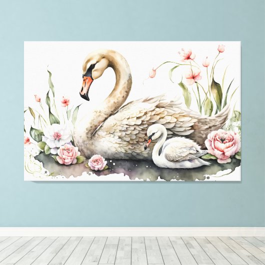 Stretched Canvas Print Leinwanddruck (Insitu (Holzboden))