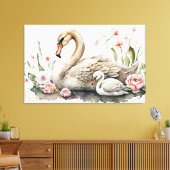 Stretched Canvas Print Leinwanddruck (Insitu (Wohnzimmer))