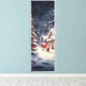 Stretched Canvas Print Leinwanddruck (Insitu (Holzboden))