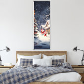 Stretched Canvas Print Leinwanddruck (Insitu (Schlafzimmer))