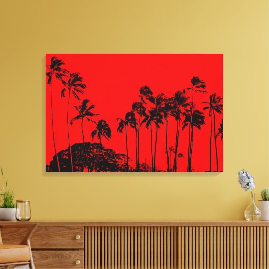Stretched Canvas Print Leinwanddruck (Insitu (Wohnzimmer))