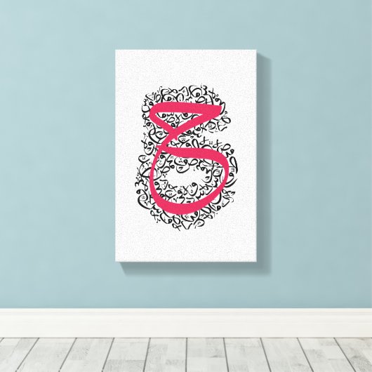 Stretched Canvas Print Leinwanddruck (Insitu (Holzboden))