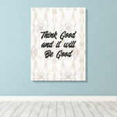 Stretched Canvas Print Leinwanddruck (Insitu (Holzboden))