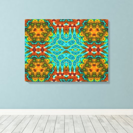 Stretched Canvas Print Leinwanddruck (Insitu (Holzboden))