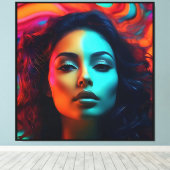 Stretched Canvas Print Leinwanddruck (Insitu (Holzboden))