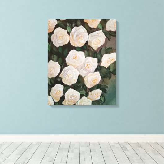 Stretched Canvas Print Leinwanddruck (Insitu (Holzboden))