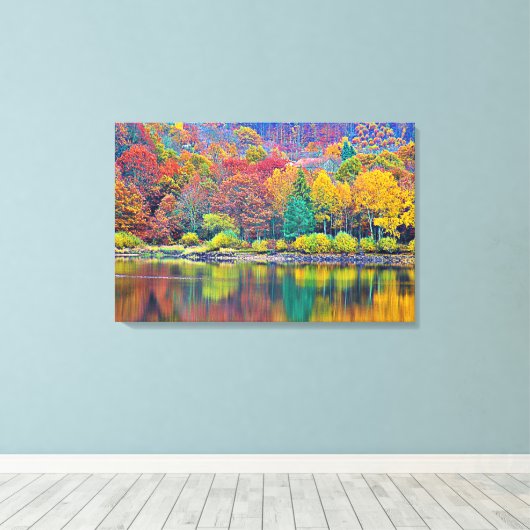 Stretched Canvas Print Leinwanddruck (Insitu (Holzboden))