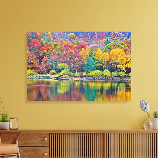 Stretched Canvas Print Leinwanddruck (Insitu (Wohnzimmer))