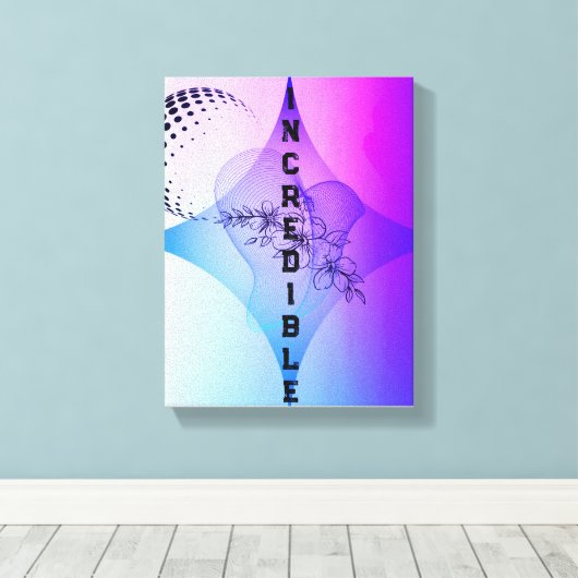 Stretched Canvas Print Leinwanddruck (Insitu (Holzboden))