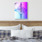 Stretched Canvas Print Leinwanddruck (Insitu (Schlafzimmer))