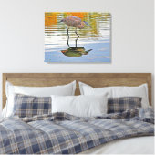 Stretched Canvas Print Leinwanddruck (Insitu (Schlafzimmer))