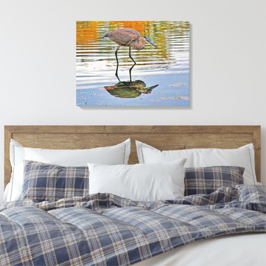 Stretched Canvas Print Leinwanddruck (Insitu (Schlafzimmer))