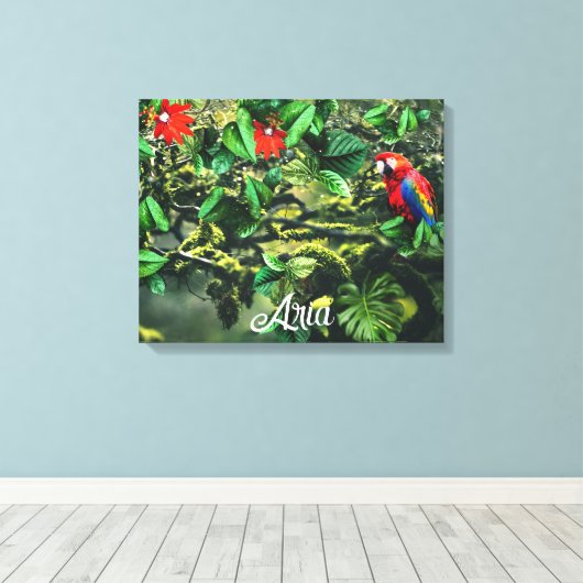 Stretched Canvas Print Leinwanddruck (Insitu (Holzboden))
