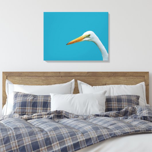 Stretched Canvas Print Leinwanddruck (Insitu (Schlafzimmer))