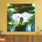 Stretched Canvas Print Leinwanddruck (Insitu (Wohnzimmer))