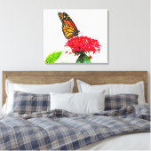 Stretched Canvas Print Leinwanddruck (Insitu (Schlafzimmer))