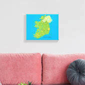 Stretched Canvas Print Leinwanddruck (Insitu (Wohnzimmer))