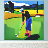 Stretched Canvas Print Leinwanddruck (Insitu (Holzboden))