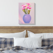 Stretched Canvas Print Leinwanddruck (Insitu (Schlafzimmer))