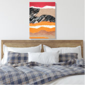 Stretched Canvas Print Leinwanddruck (Insitu (Schlafzimmer))