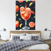 Stretched Canvas Print Leinwanddruck (Insitu (Schlafzimmer))
