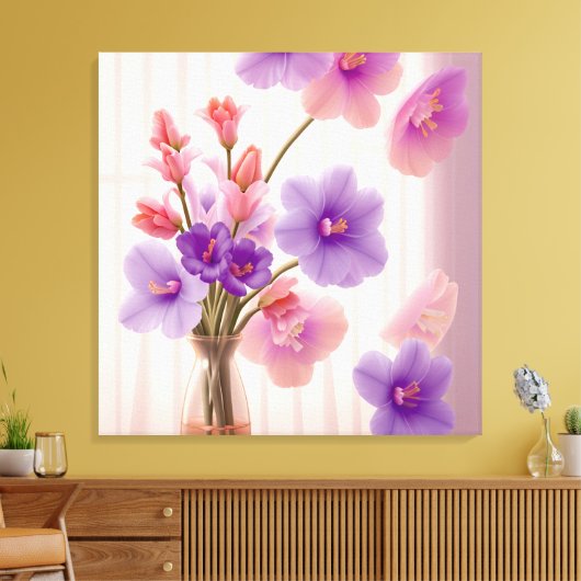 Stretched Canvas Print Leinwanddruck (Insitu (Wohnzimmer))