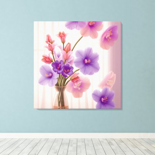 Stretched Canvas Print Leinwanddruck (Insitu (Holzboden))